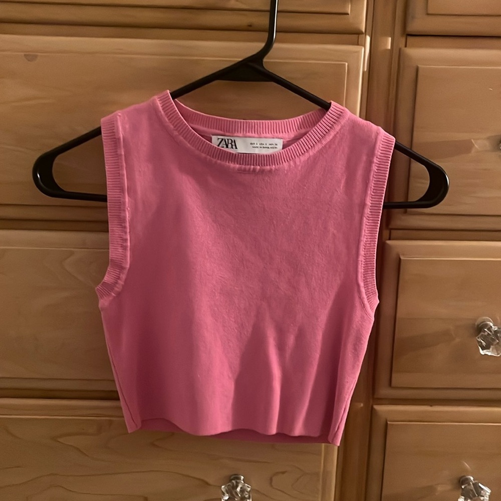 Pink Zara top